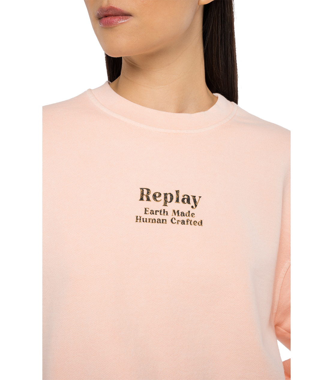 EARTH MADE HUMAN CRAFTED スウェットシャツ 詳細画像 オレンジ 6